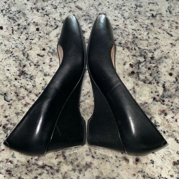 Cole Haan Womens The‎ Go To Wedge Waterproof Pump Shoes Black Size 7B - Picture 4 of 7